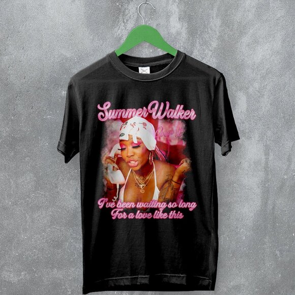 Summer Walker RB Over It Tour Concert Album Music Graphic Fan Streetwear T-Shirt - Picture 1 of 5